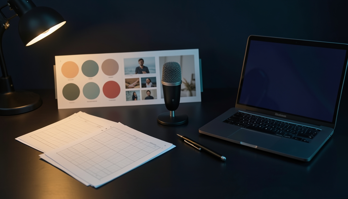 Planning desk for creator and business workflows